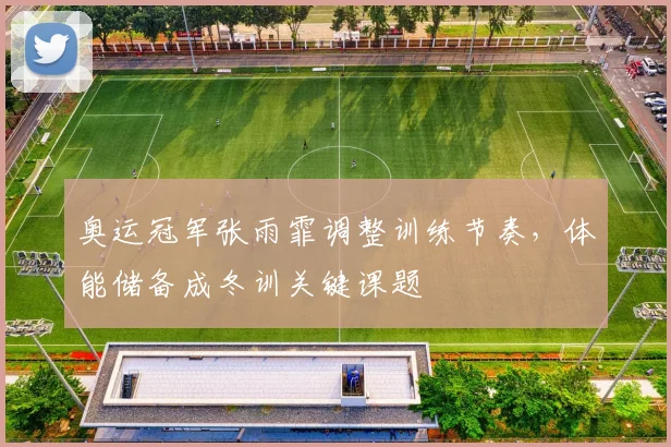 奥运冠军张雨霏调整训练节奏，体能储备成冬训关键课题